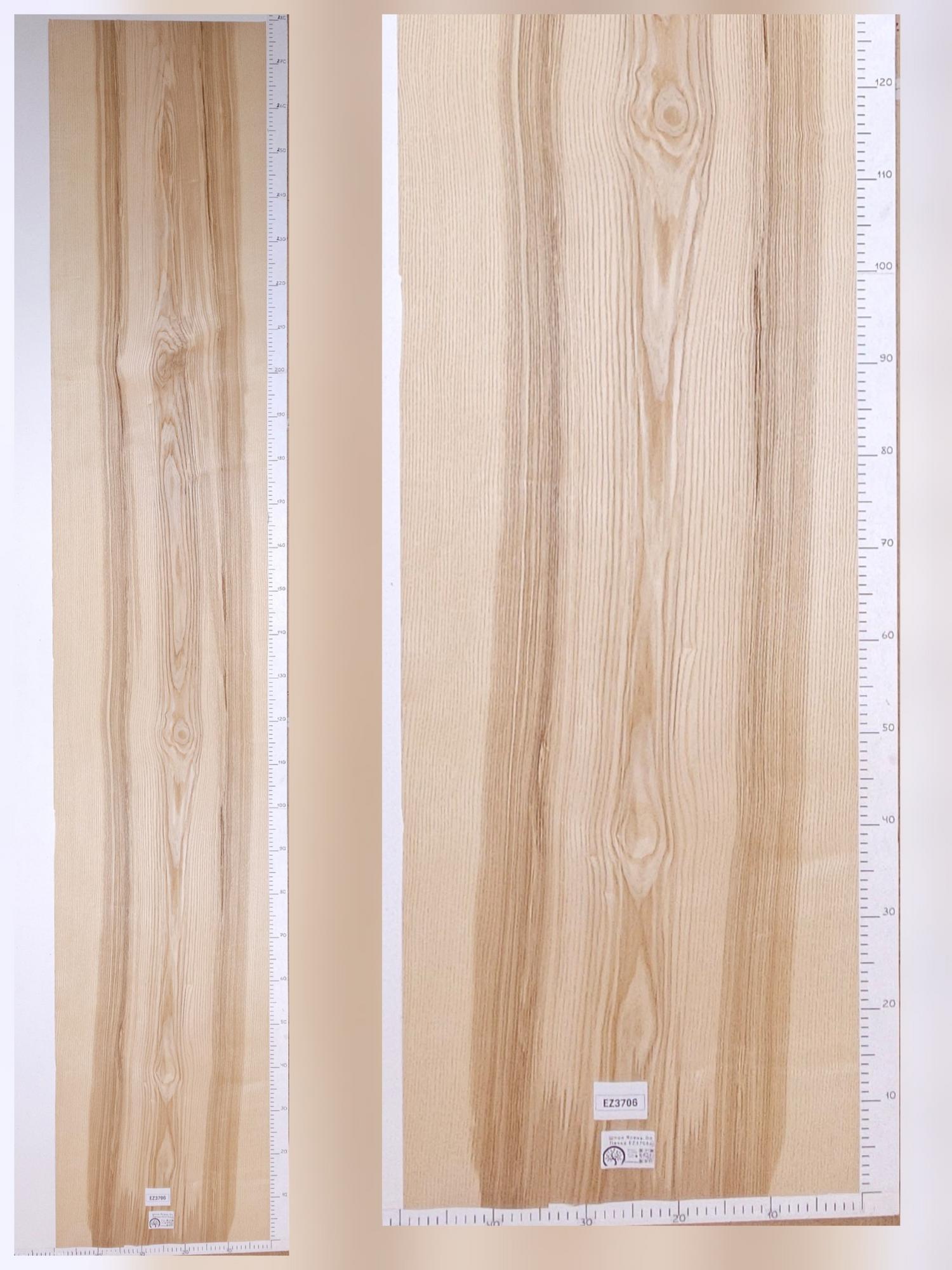 Шпон Ясень оливковый лист 2,8х0,49м EZ3706