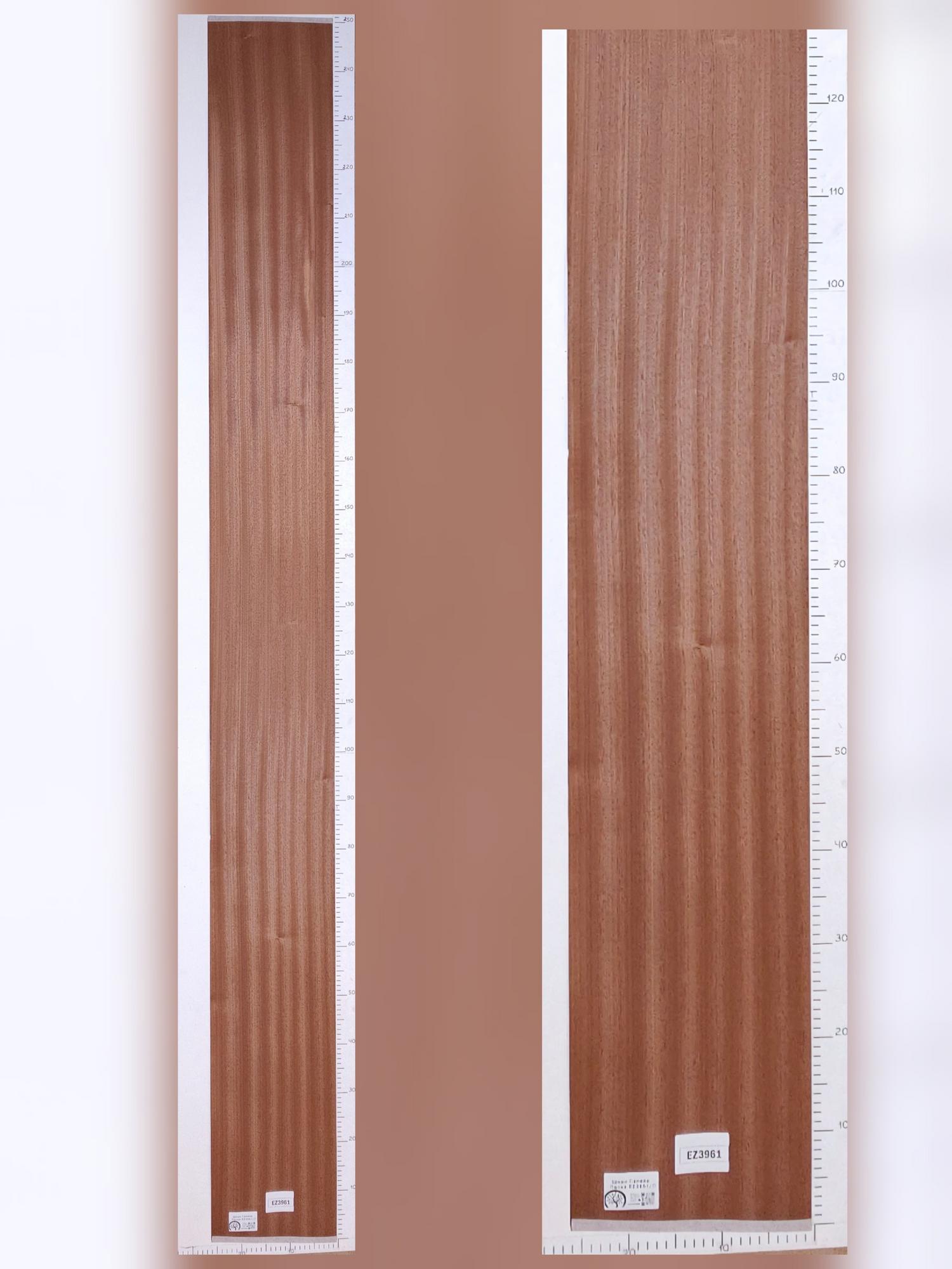 Шпон Сапеле радиал лист 2,5х0,25м EZ3961