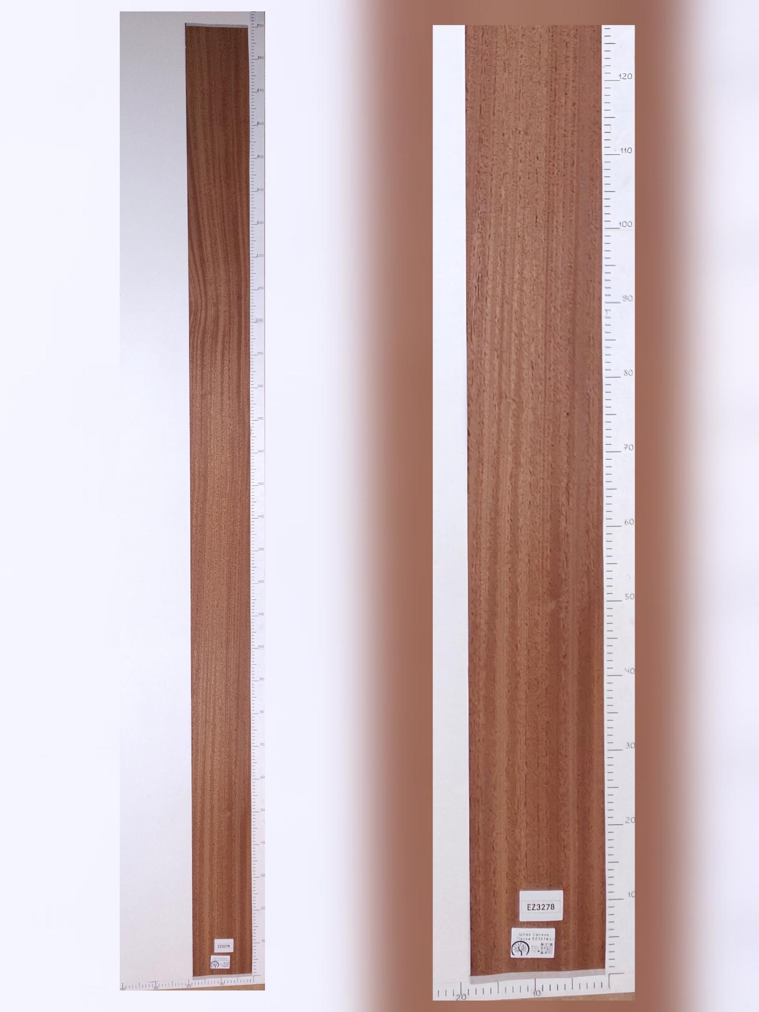 Шпон Сапеле радиал лист 2,9х0,19м EZ3278