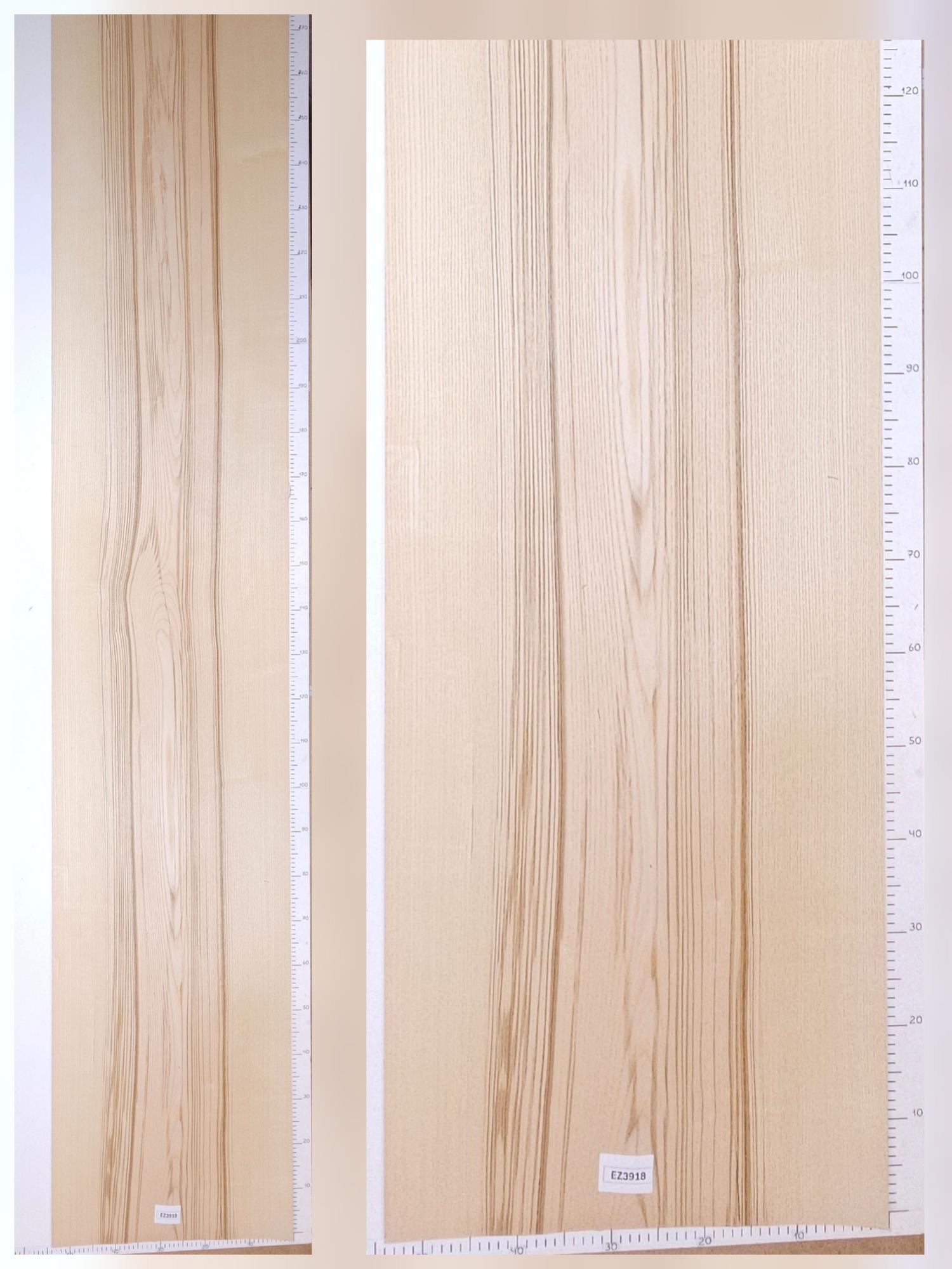 Шпон Ясень оливковый лист 2,96х0,54м EZ3918