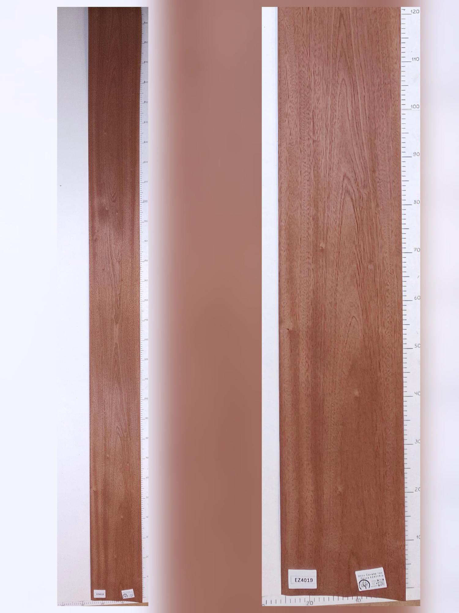 Шпон Сапеле тангенс лист 3,45х0,26м EZ4019