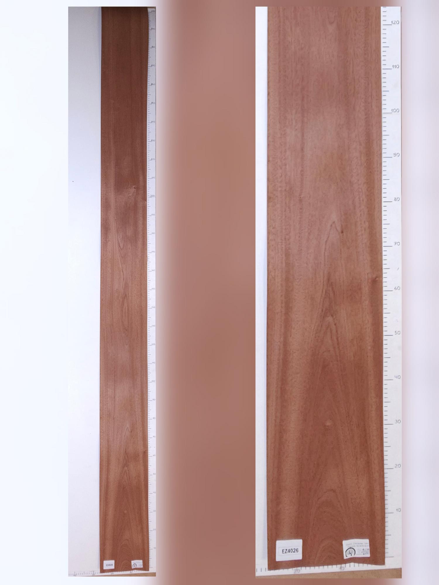 Шпон Сапеле тангенс лист 3,4х0,25м EZ4026