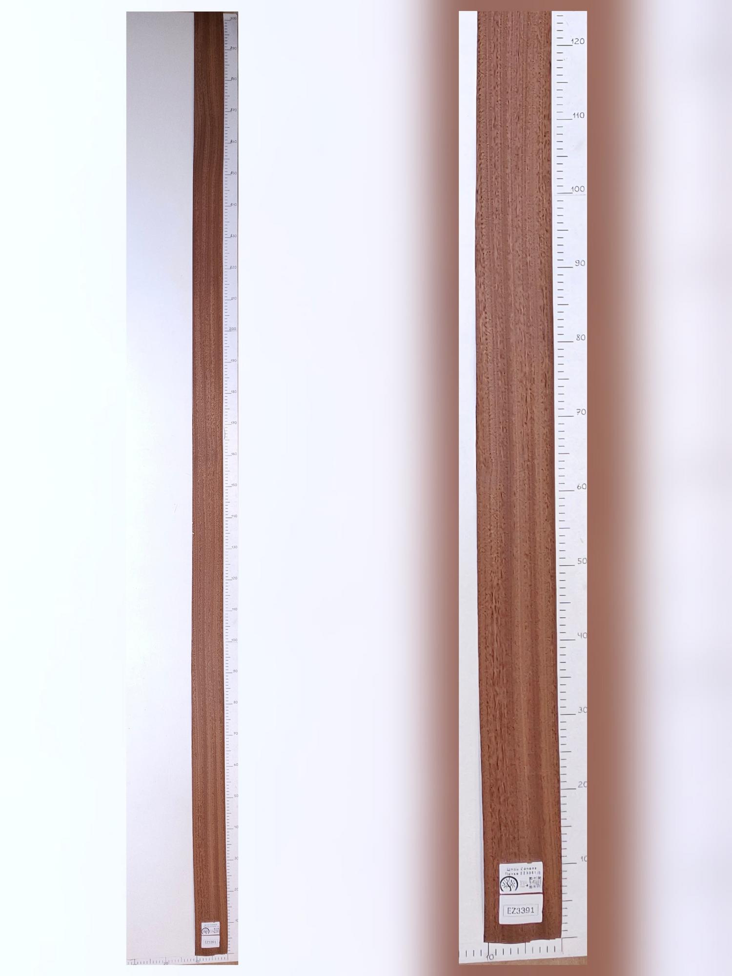 Шпон Сапеле радиал лист 3,07х0,12м EZ3391