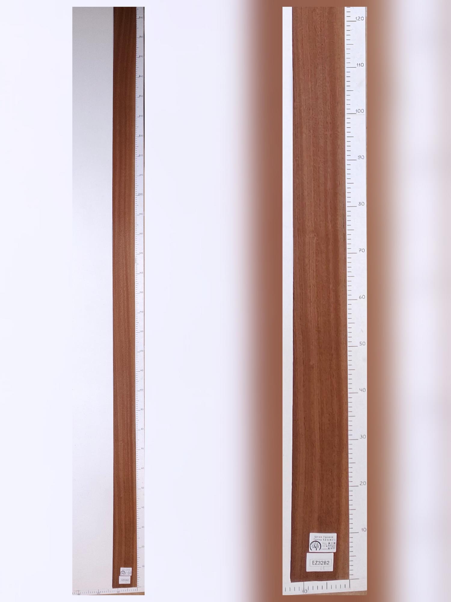 Шпон Сапеле радиал лист 3,08х0,12м EZ3282