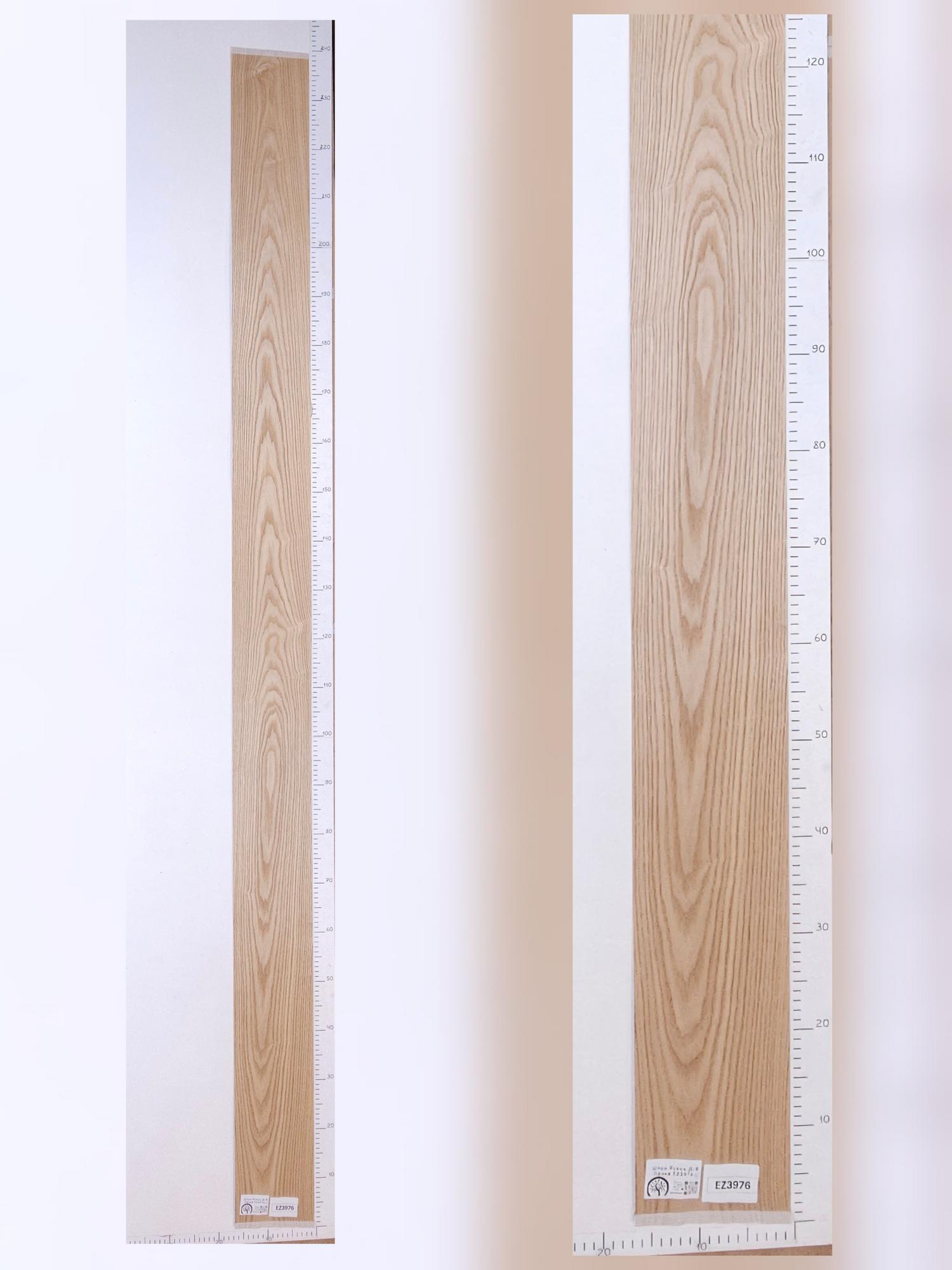 Шпон Ясень д/в лист 2,4х0,16м EZ3976