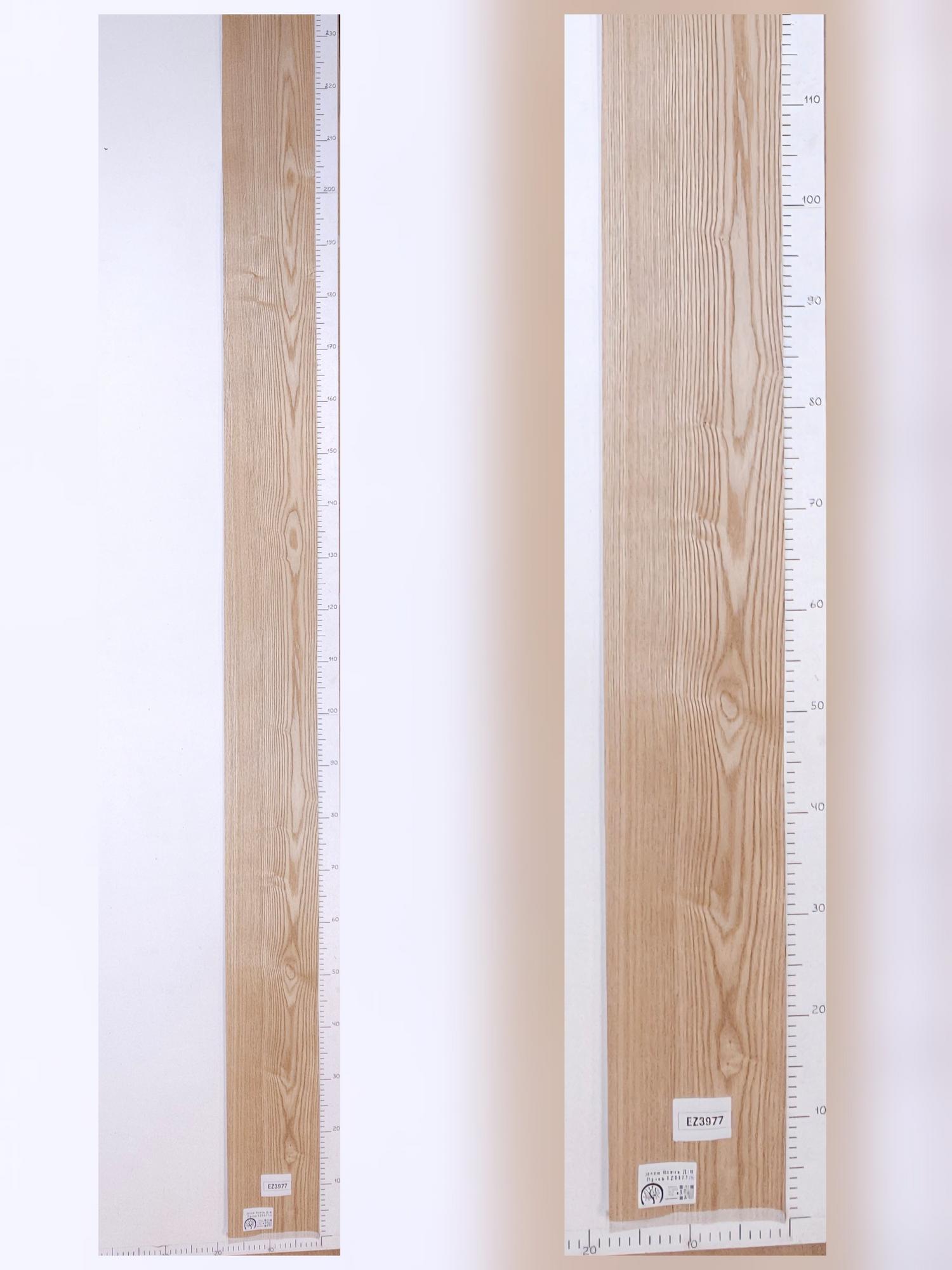 Шпон Ясень д/в лист 2,36х0,17м EZ3977