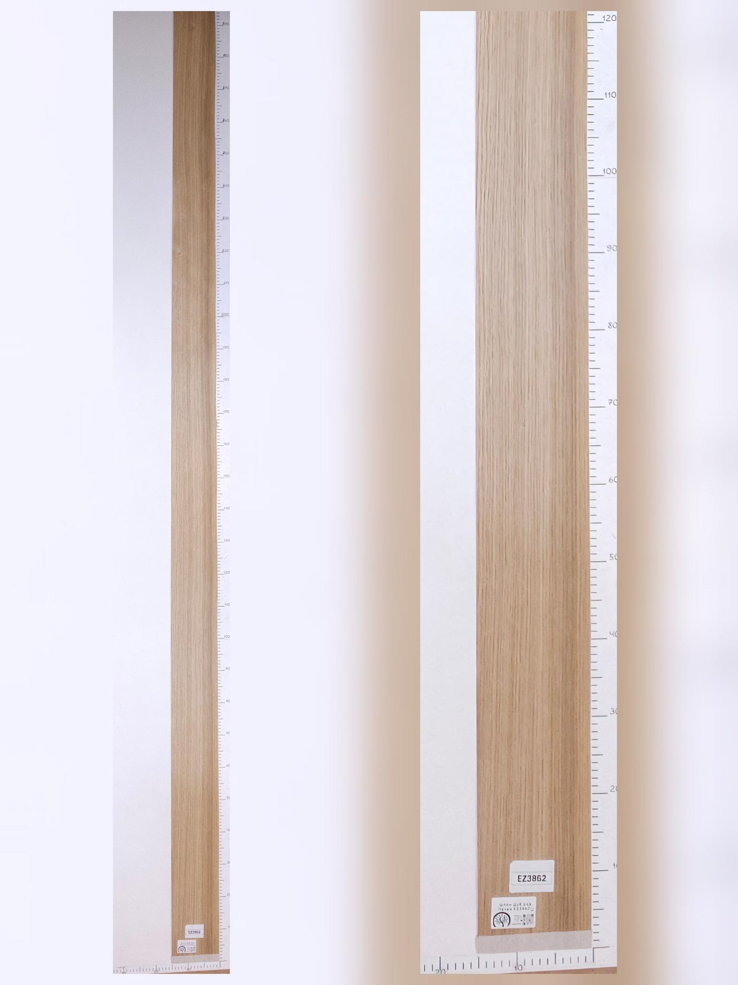 Шпон Дуб радиал лист 3х0,15м EZ3862