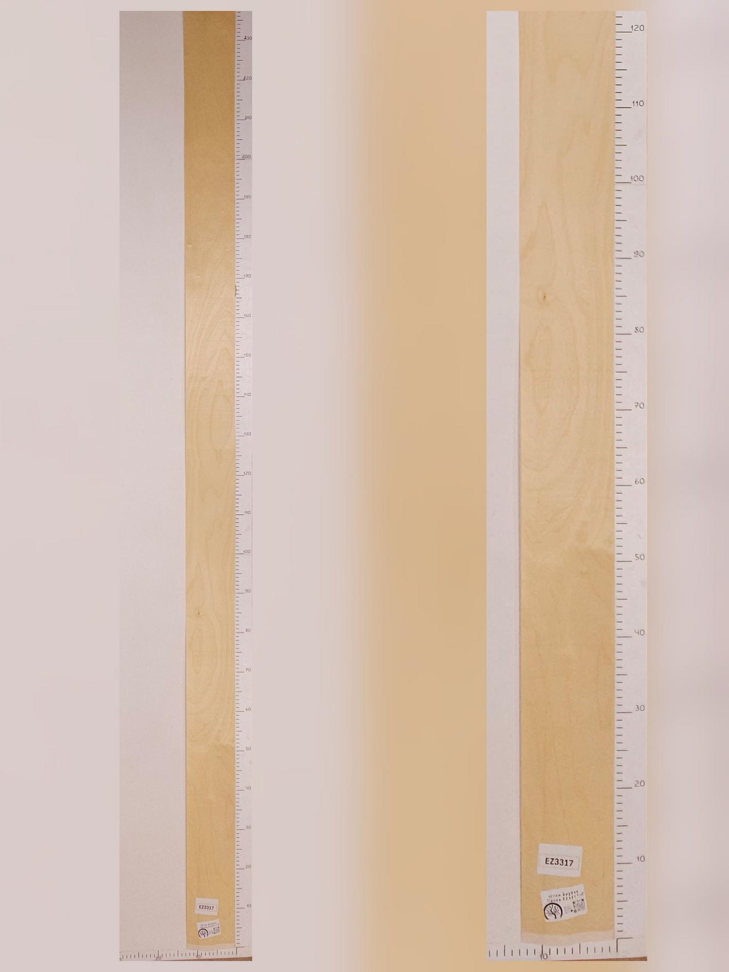 Шпон Берёза лист 2,4х0,13м EZ3317