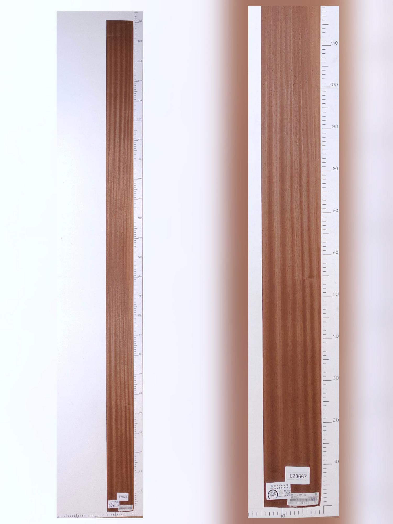 Шпон Сапеле радиал лист 2,5х0,14м EZ3667