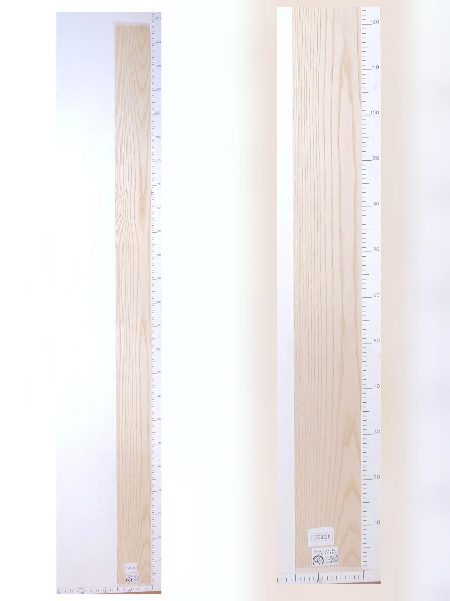 Шпон Ясень белый лист 2,36х0,16м EZ3628