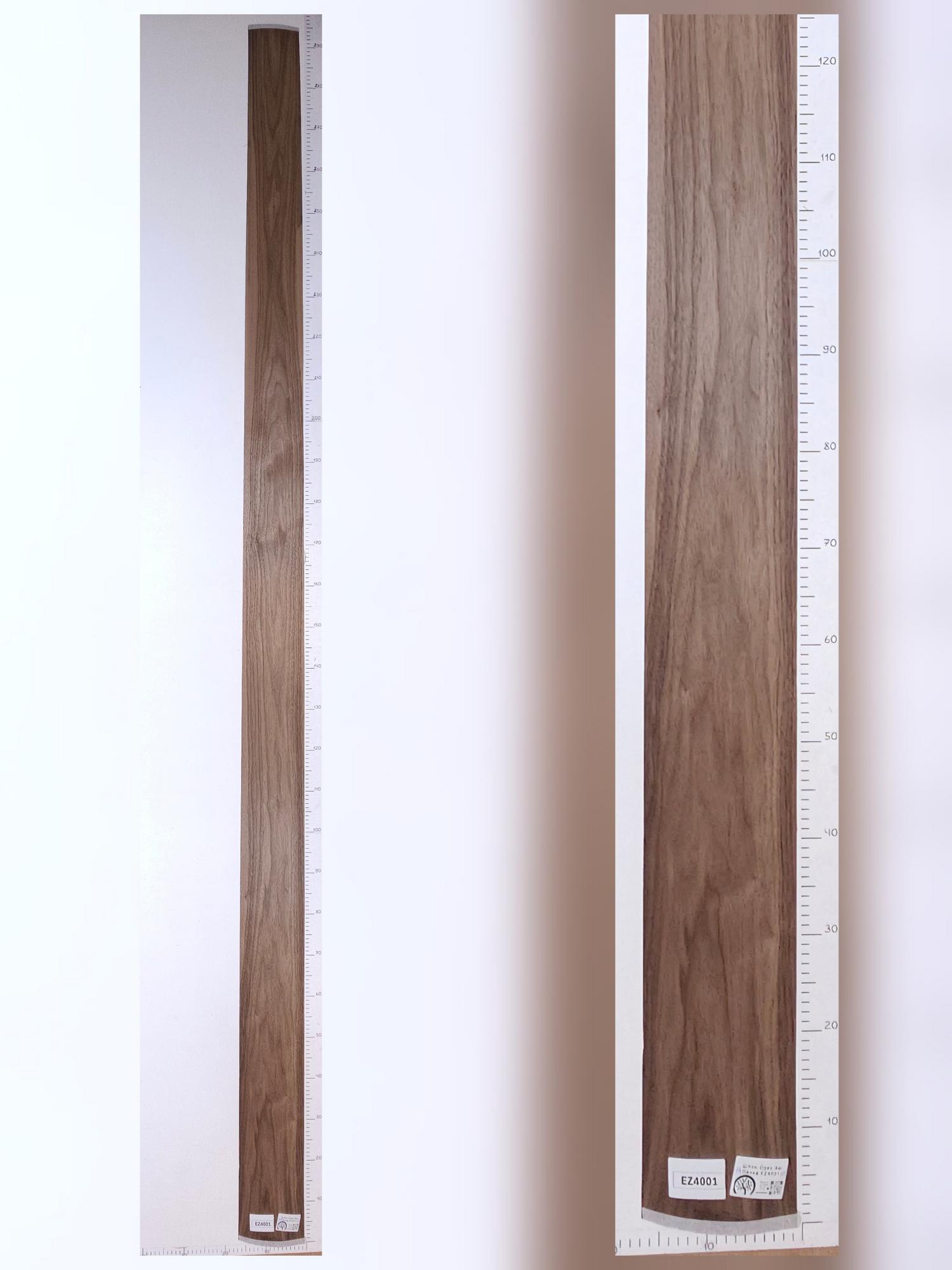 Шпон Орех Американский лист 2,95х0,15м EZ4001