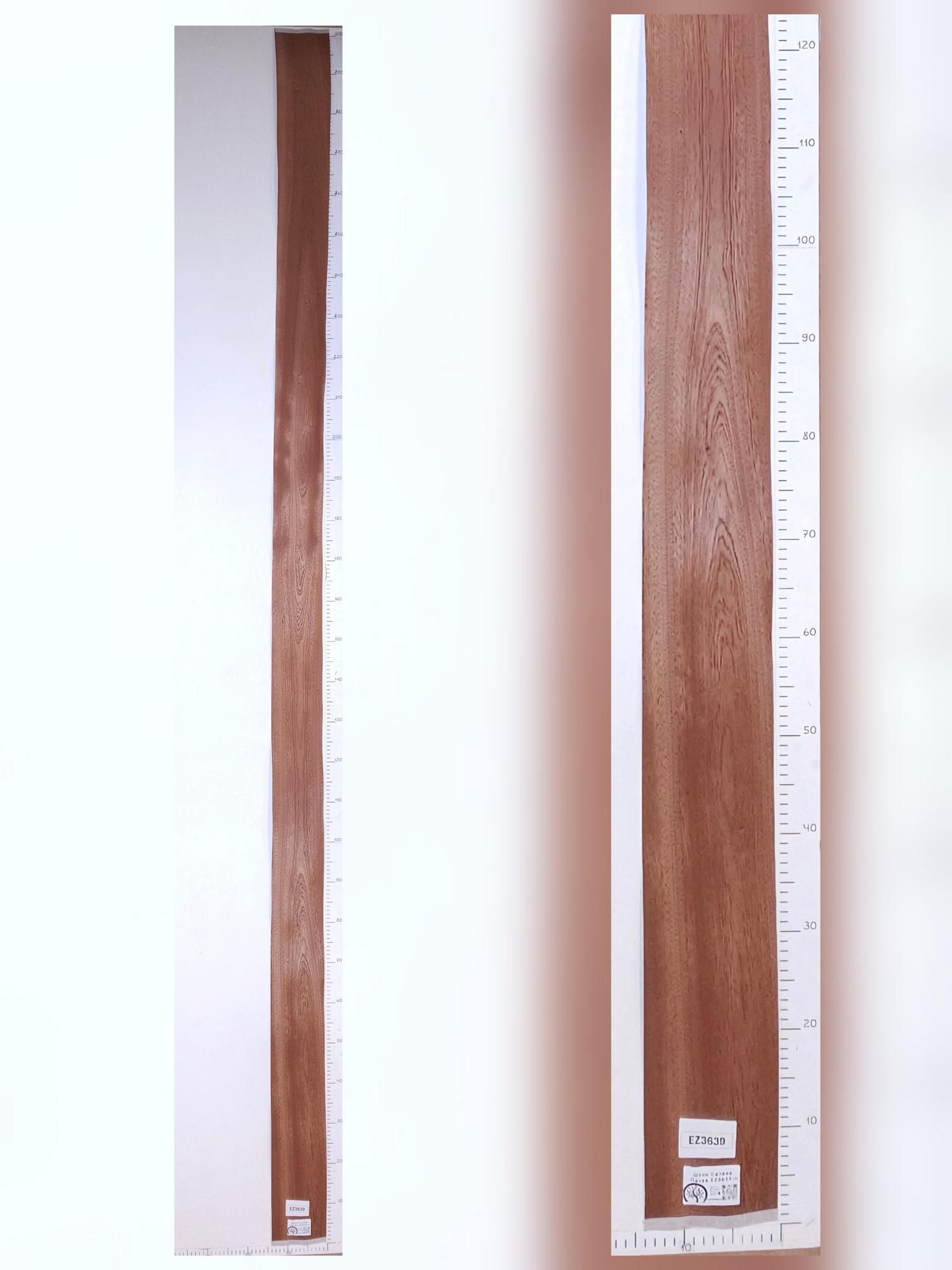 Шпон Сапеле тангенс лист 3х0,14м EZ3639