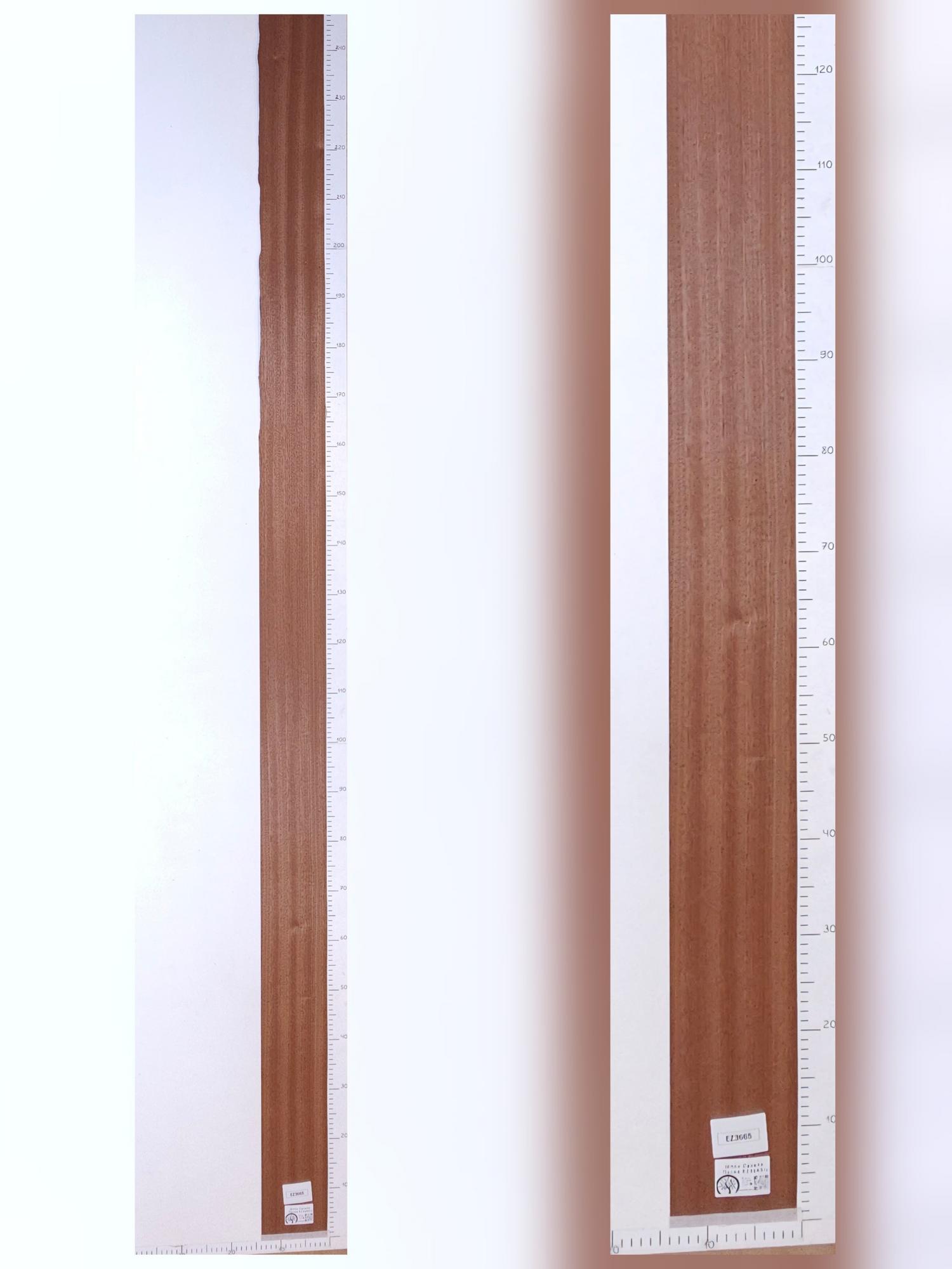 Шпон Сапеле радиал лист 2,5х0,13м EZ3665