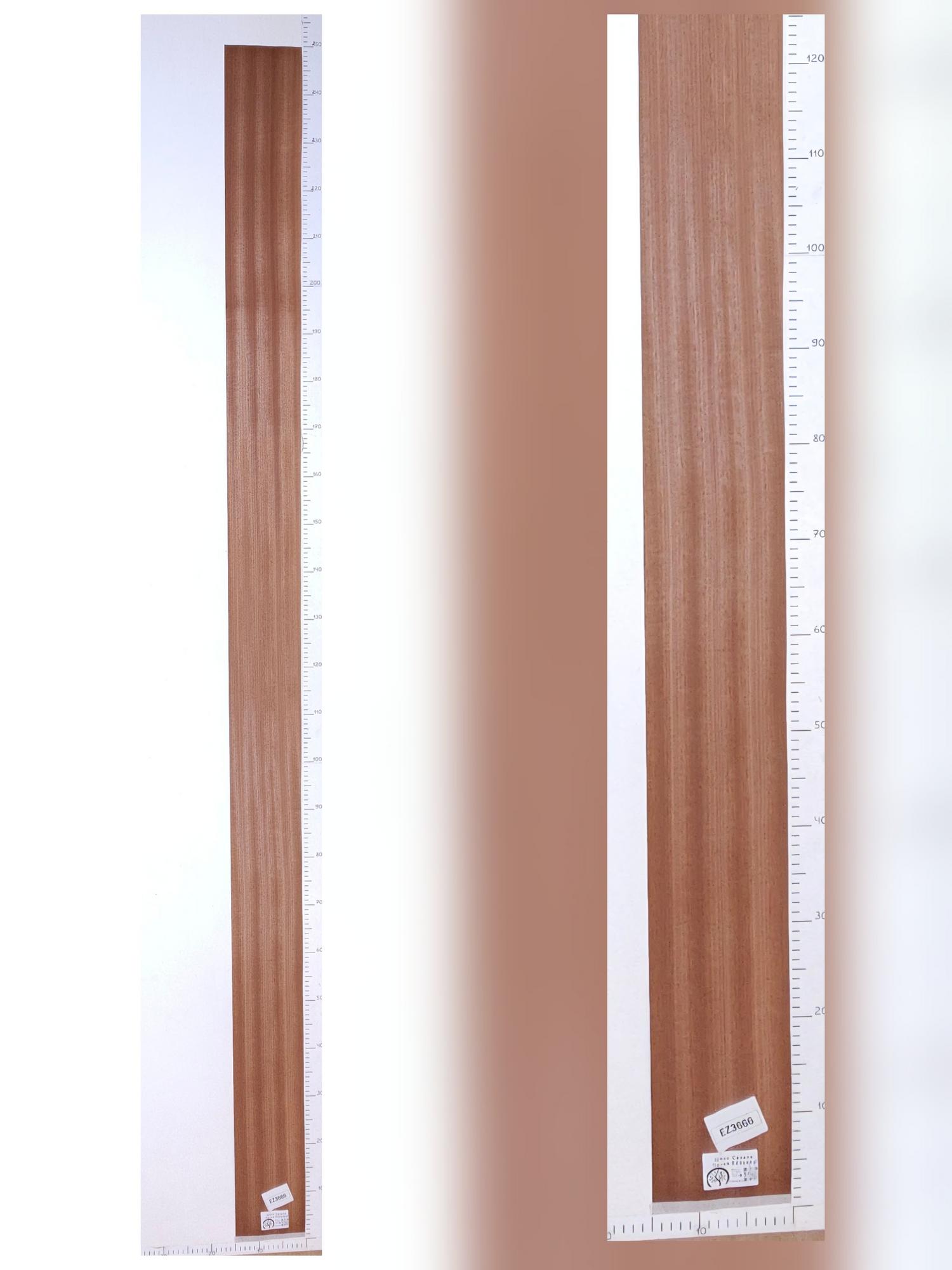 Шпон Сапеле радиал лист 2,5х0,15м EZ3666