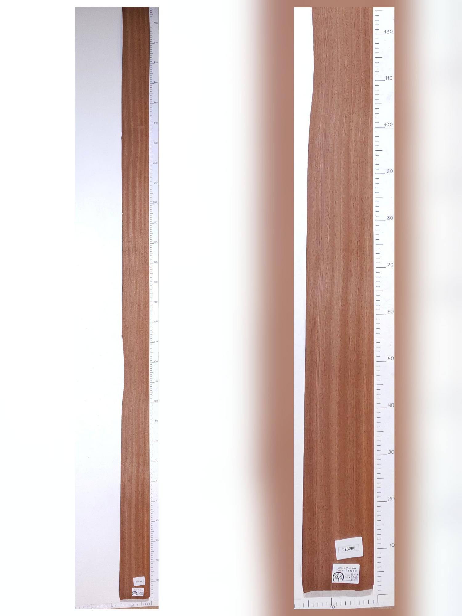 Шпон Сапеле радиал лист 3,13х0,14м EZ3286