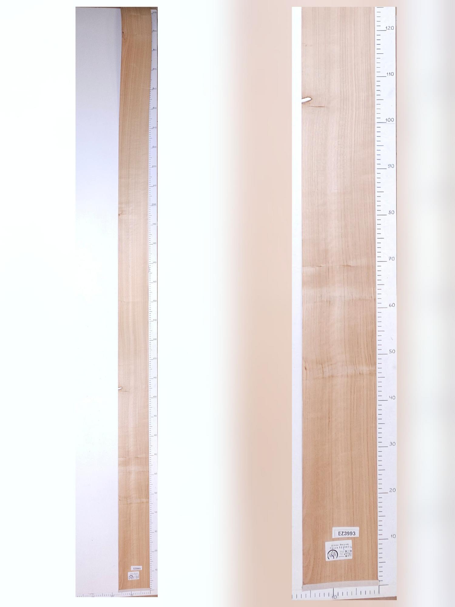 Шпон Вишня Американская лист 3,7х0,16м EZ3993