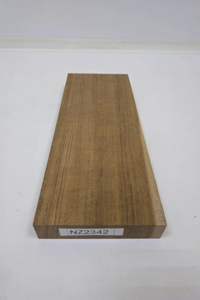 Заготовка столярная из древесины Тик  размеры 308*116*27 NZ2342