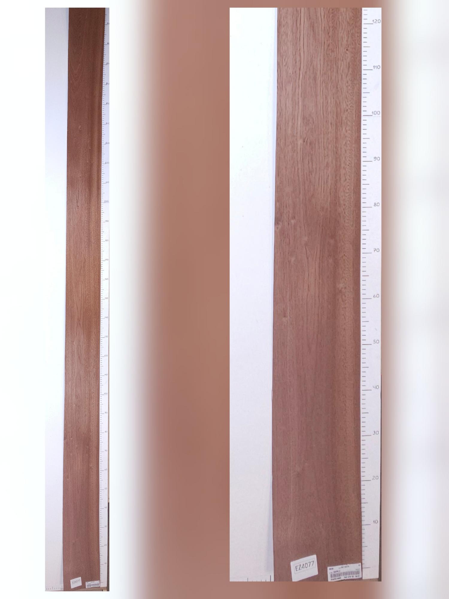 Шпон Сапеле тангенс лист 3,45х0,18м EZ4077