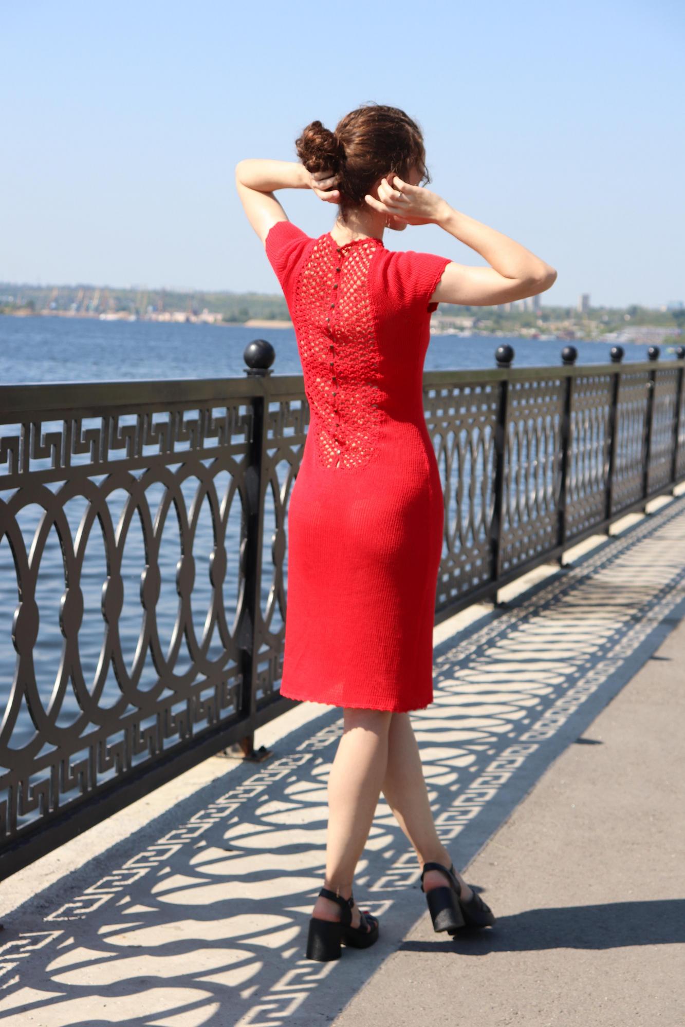 МК платье Red magic