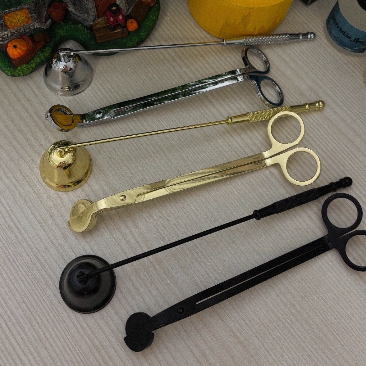 ГАСИТЕЛЬ + НОЖНИЦЫ