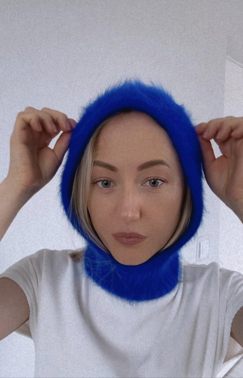 Мини Капор из Пуха норки