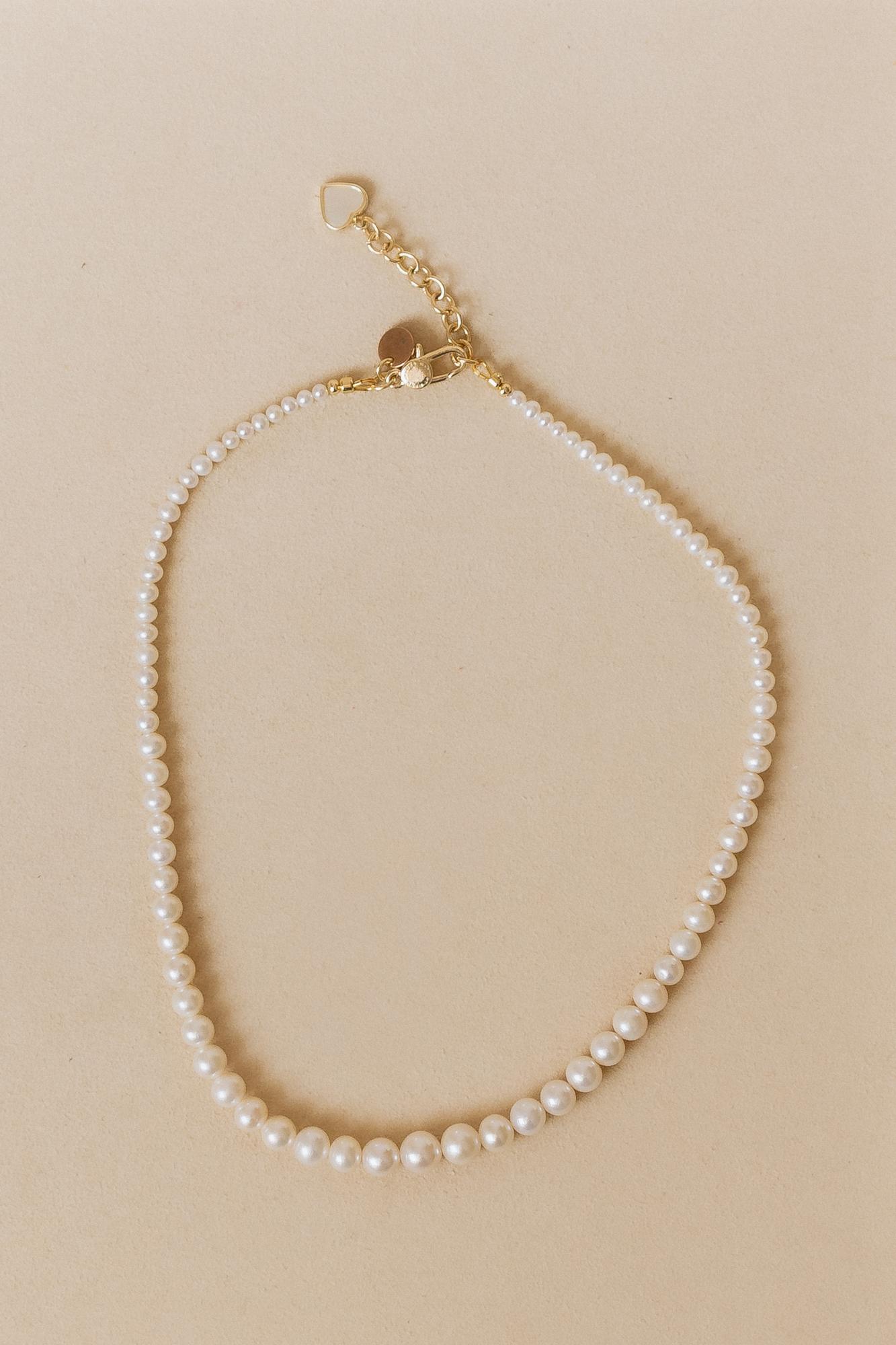 Колье жемчуга "Невеста"