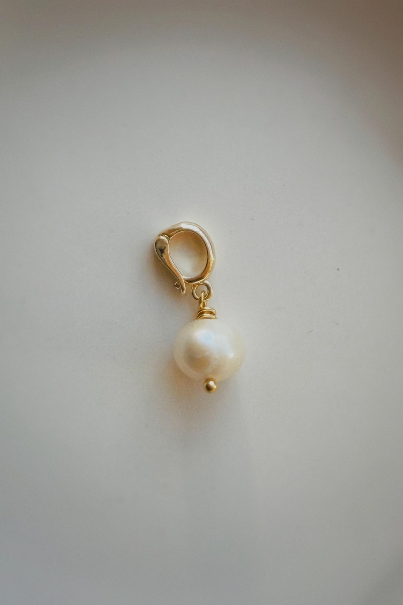 Жемчужный кулон, золото