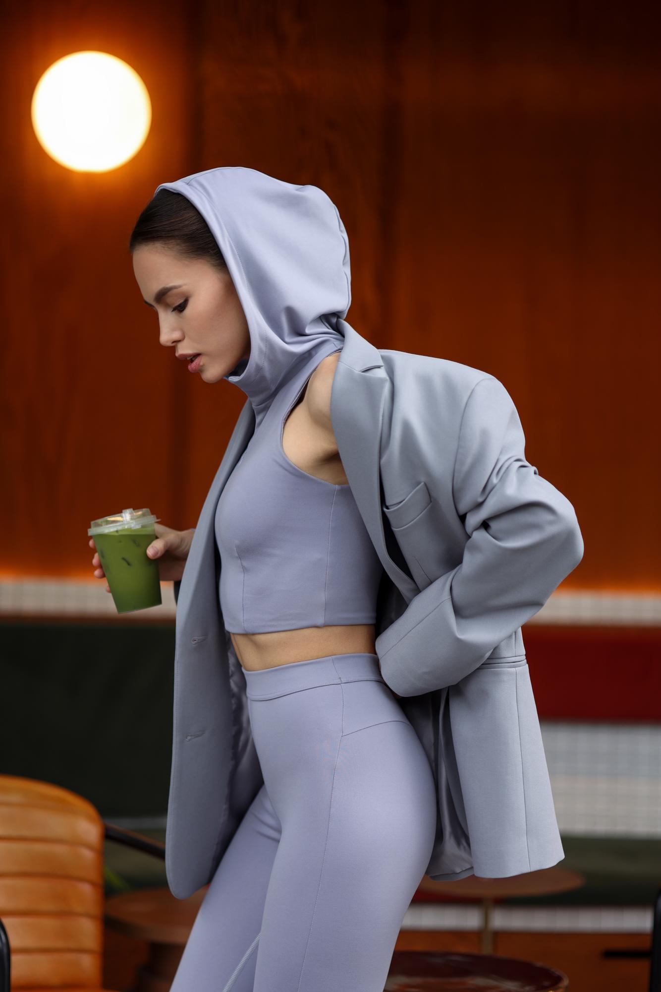 Серый пиджак GO