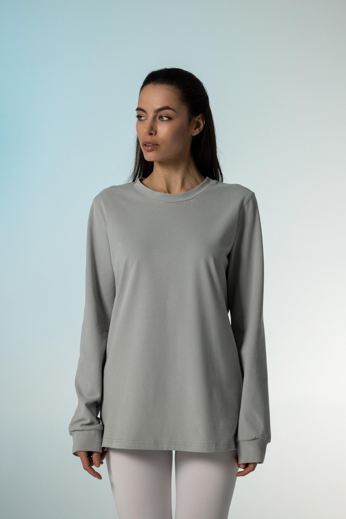 Лонгслив горный воздух с пич-эффектом