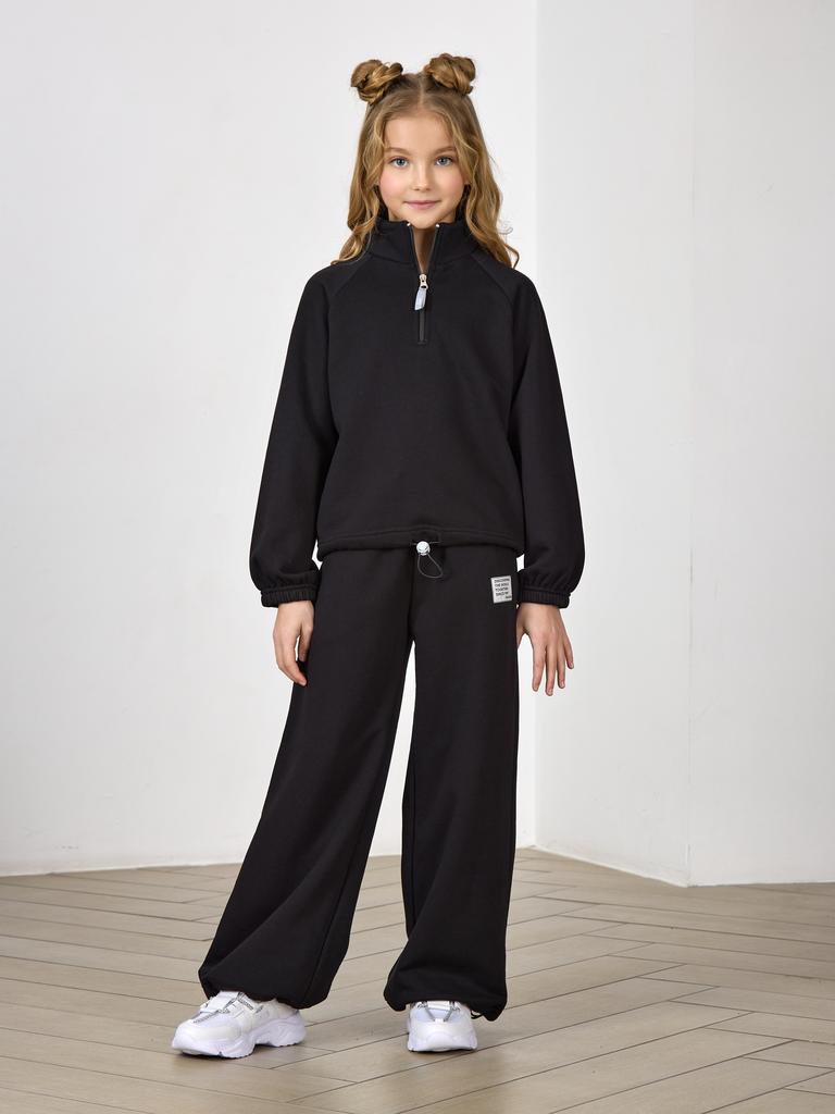 Костюм  из футера с утяжками