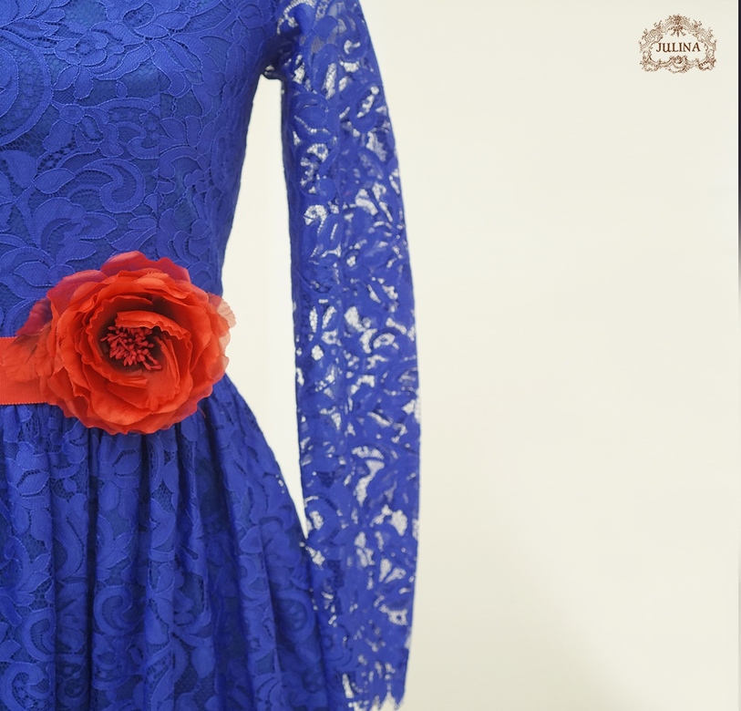 Платье "В лазоревых мечтах"