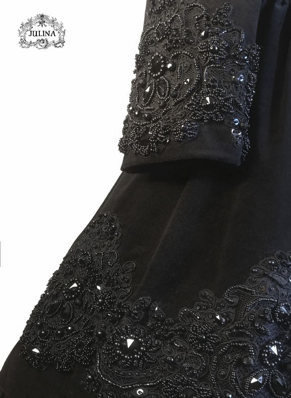 Платье вечернее "The Black Queen"