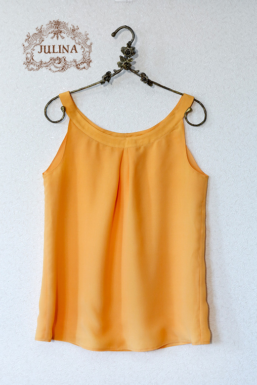 Блузка шелковая "Манго"