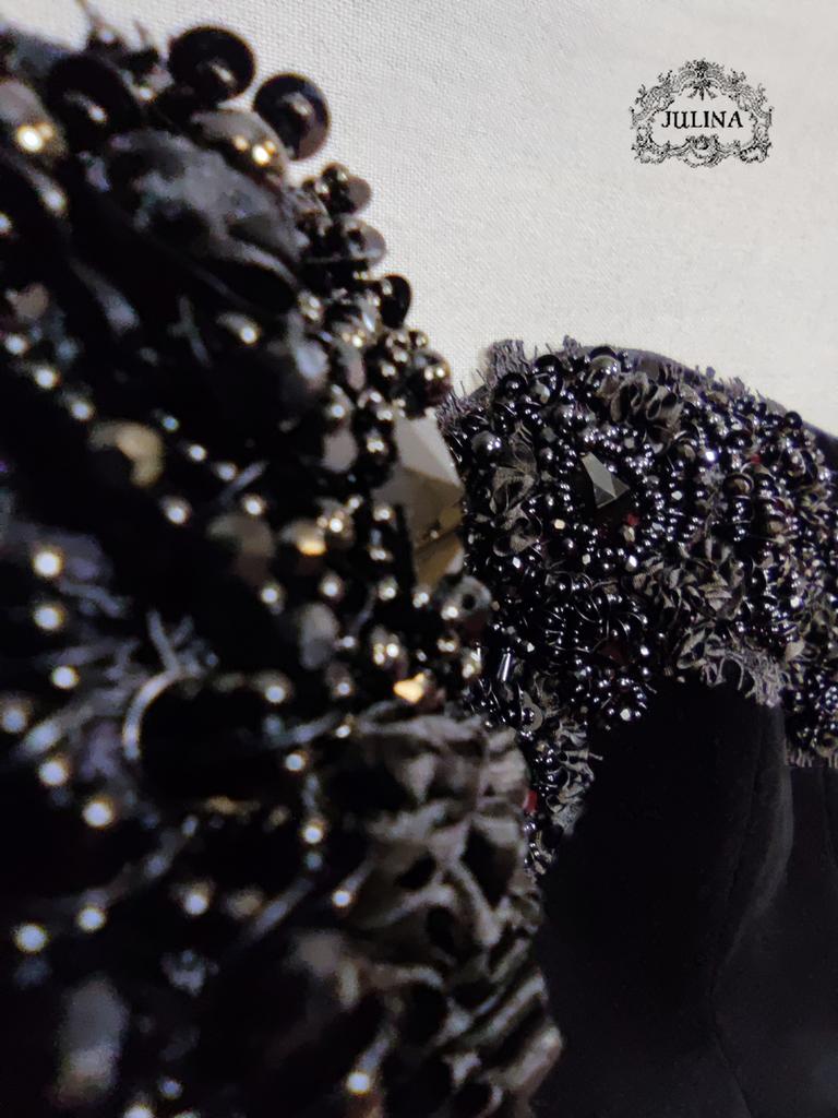 Корсет вечерний "Блики капель звездного дождя"