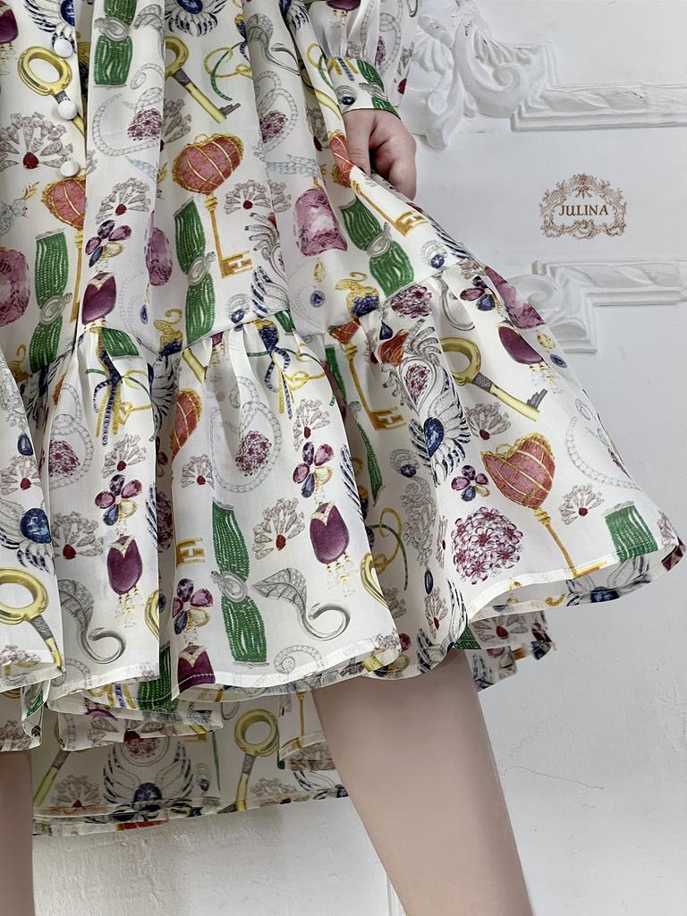 Платье из шелковой органзы