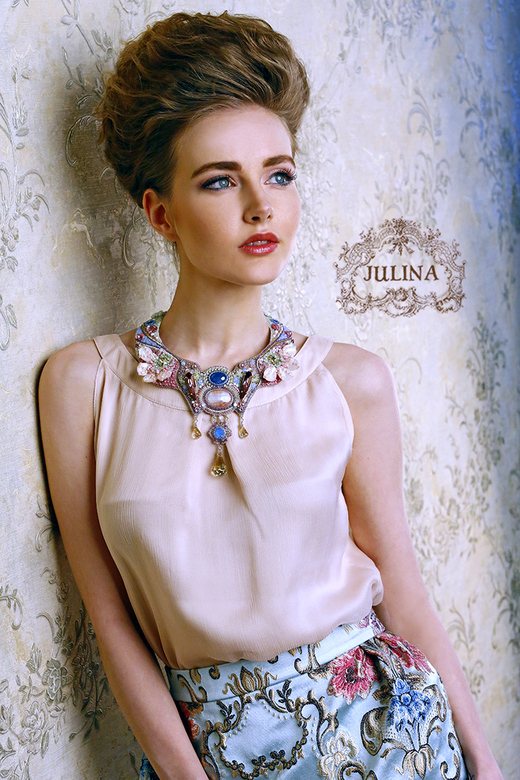 Блузка шелковая "Монако"