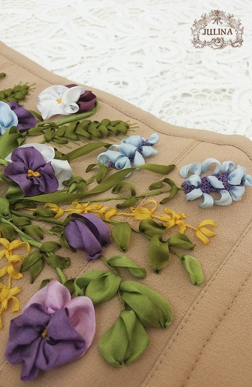 Пояс-корсет "Летний сад"