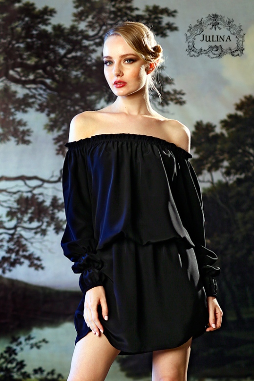 платье-блузон "Итальянская Ночь"