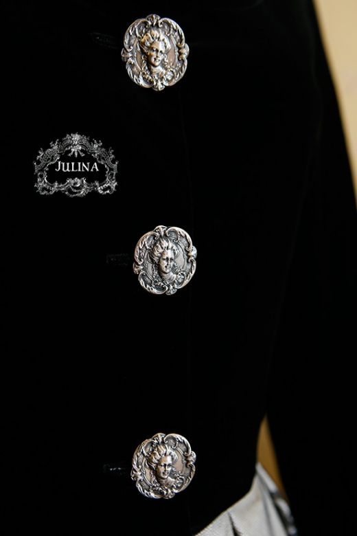 жакет бархатный "Парижские Тайны"