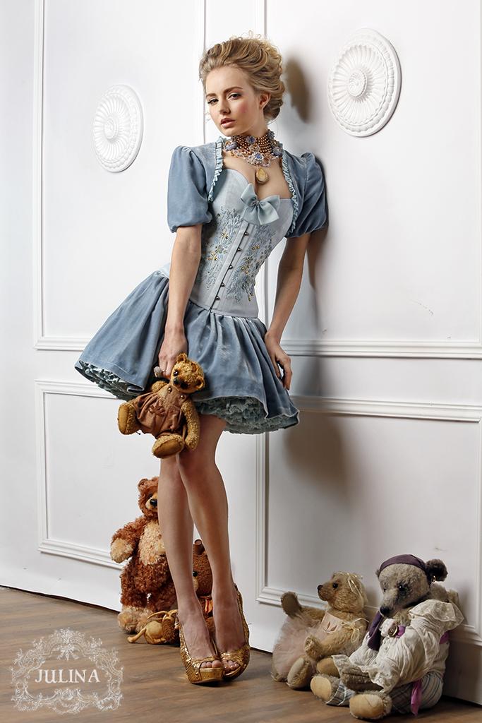 корсет, юбка и болеро "Версаль"