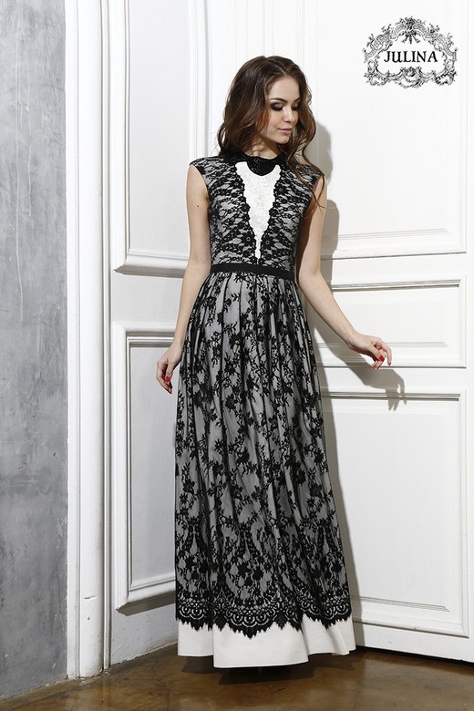 Платье шелковое "Голливудские грезы"