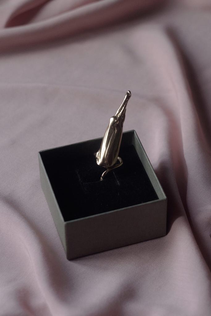 Кольцо Ноготок с позолотой Sergacheva