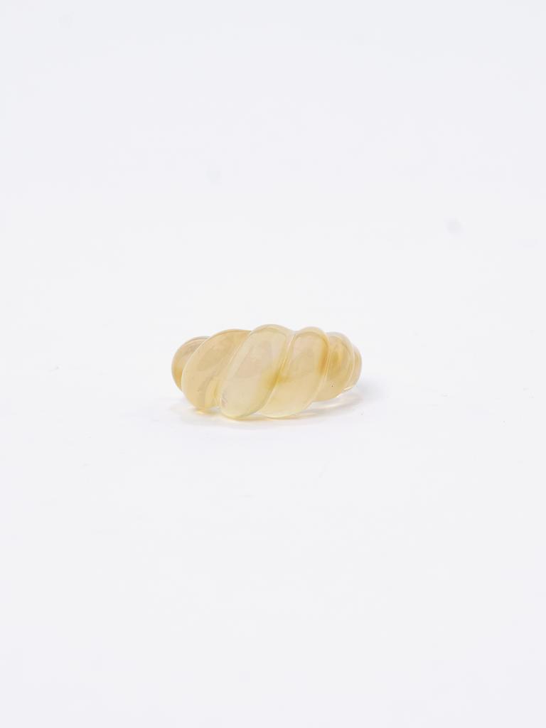 Rope ring beeswax Don't drop the glass