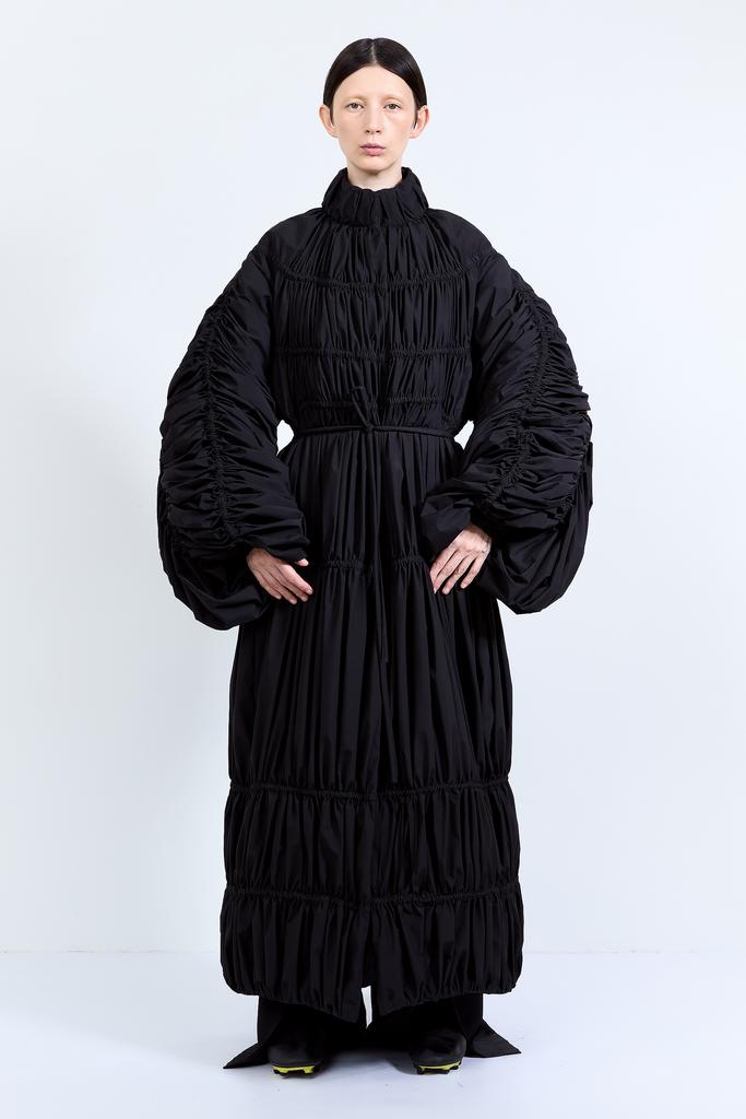 Стеганое пальто WINGS black Otocyon