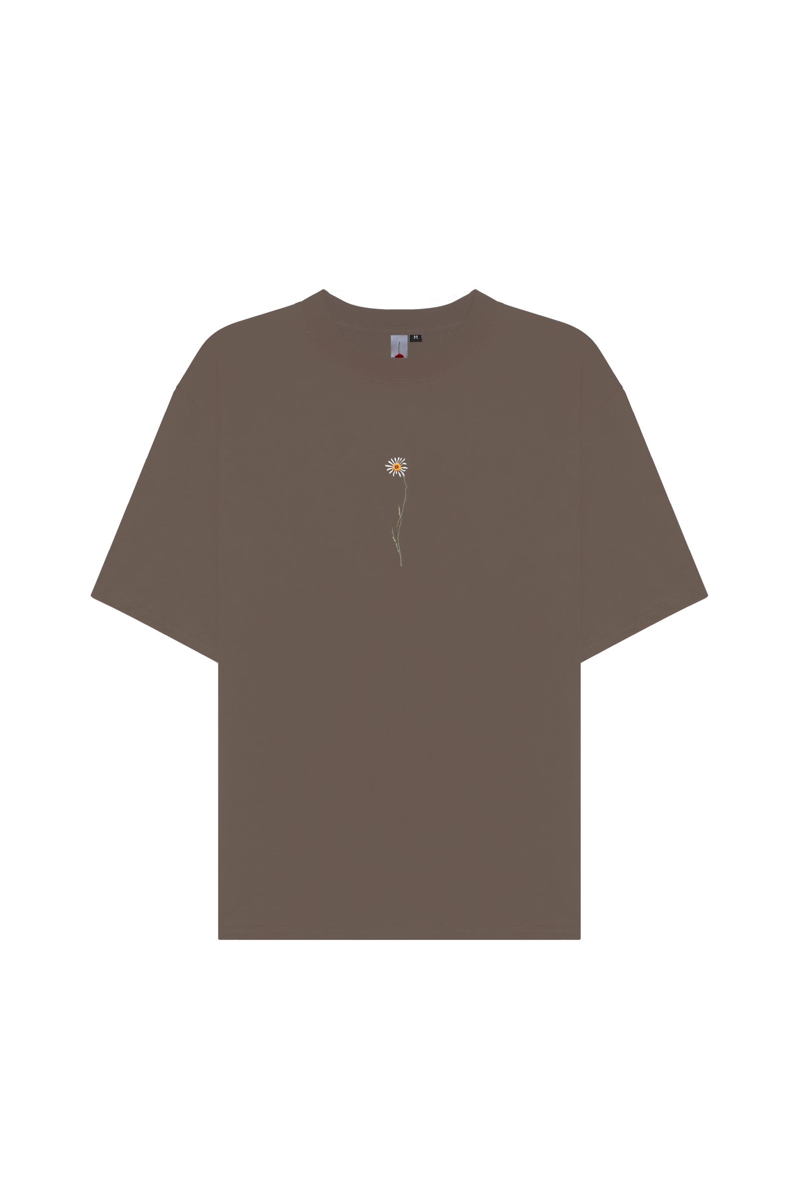 Футболка Ромашка мокко Гербарий