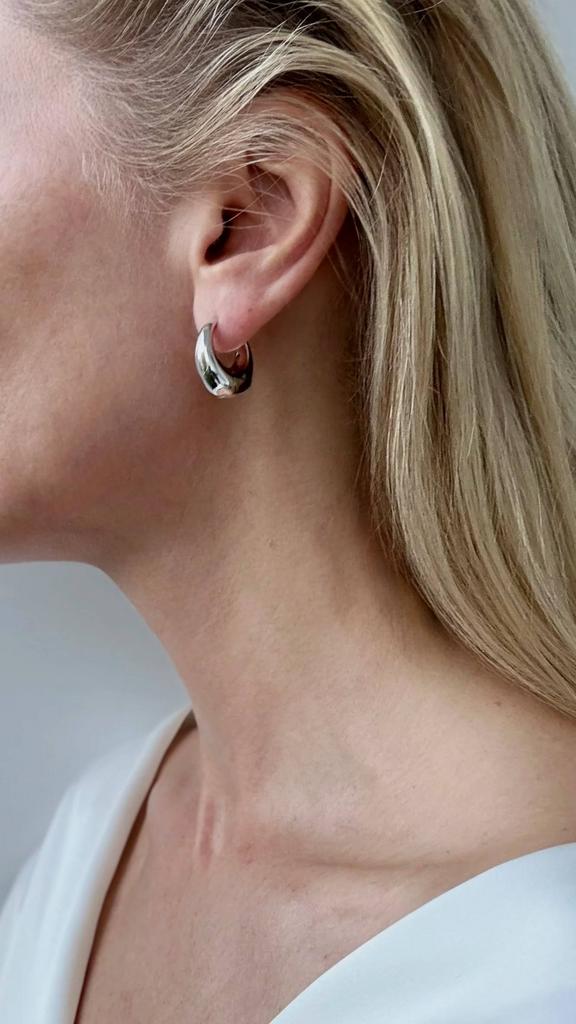 Серьги HOOPS Project Bead