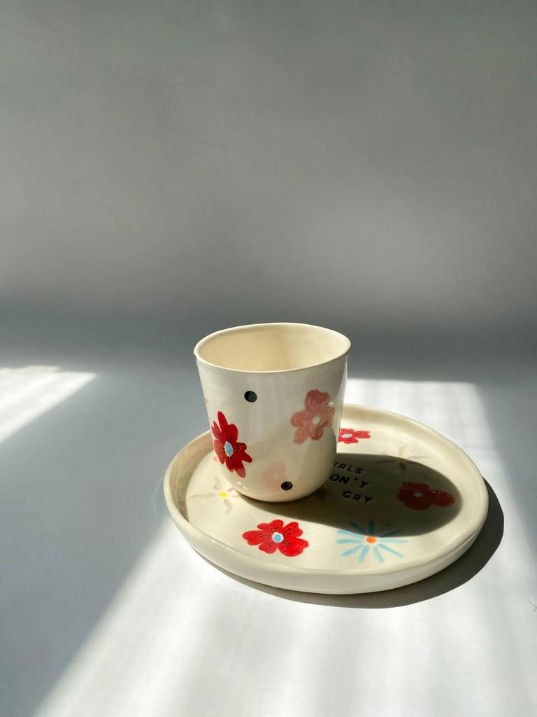 Стакан Flowers Moroz Ceramics