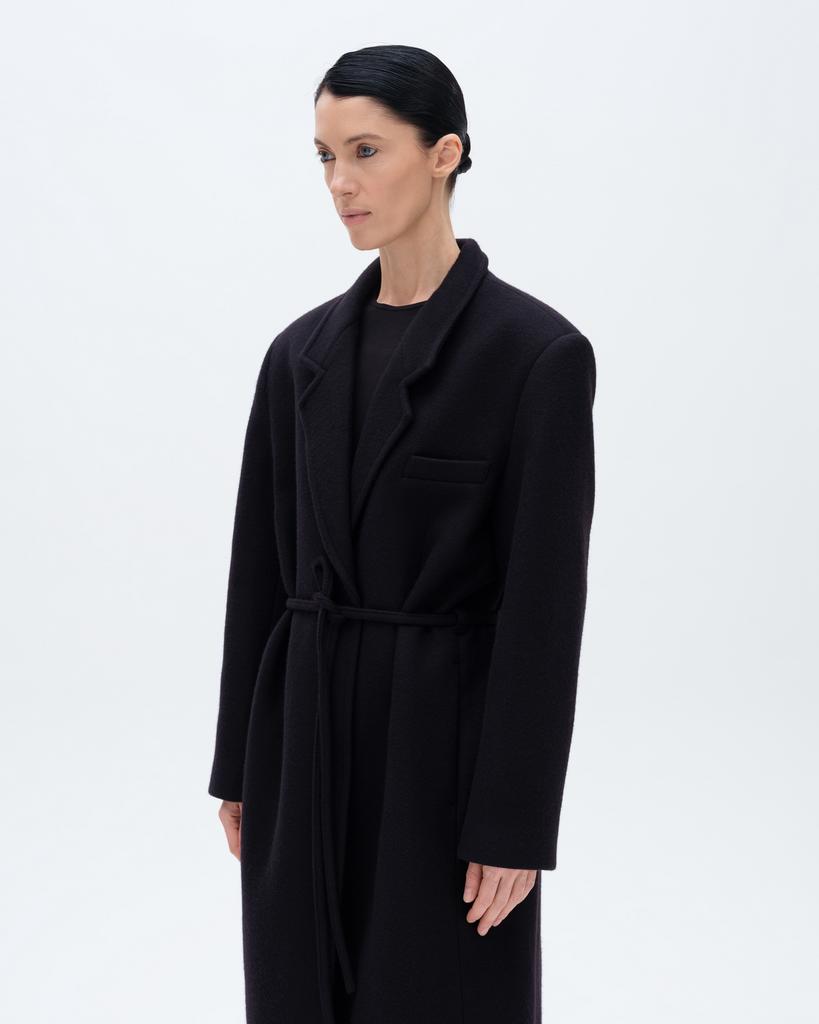 Пальто LIBERTE stripes black Otocyon