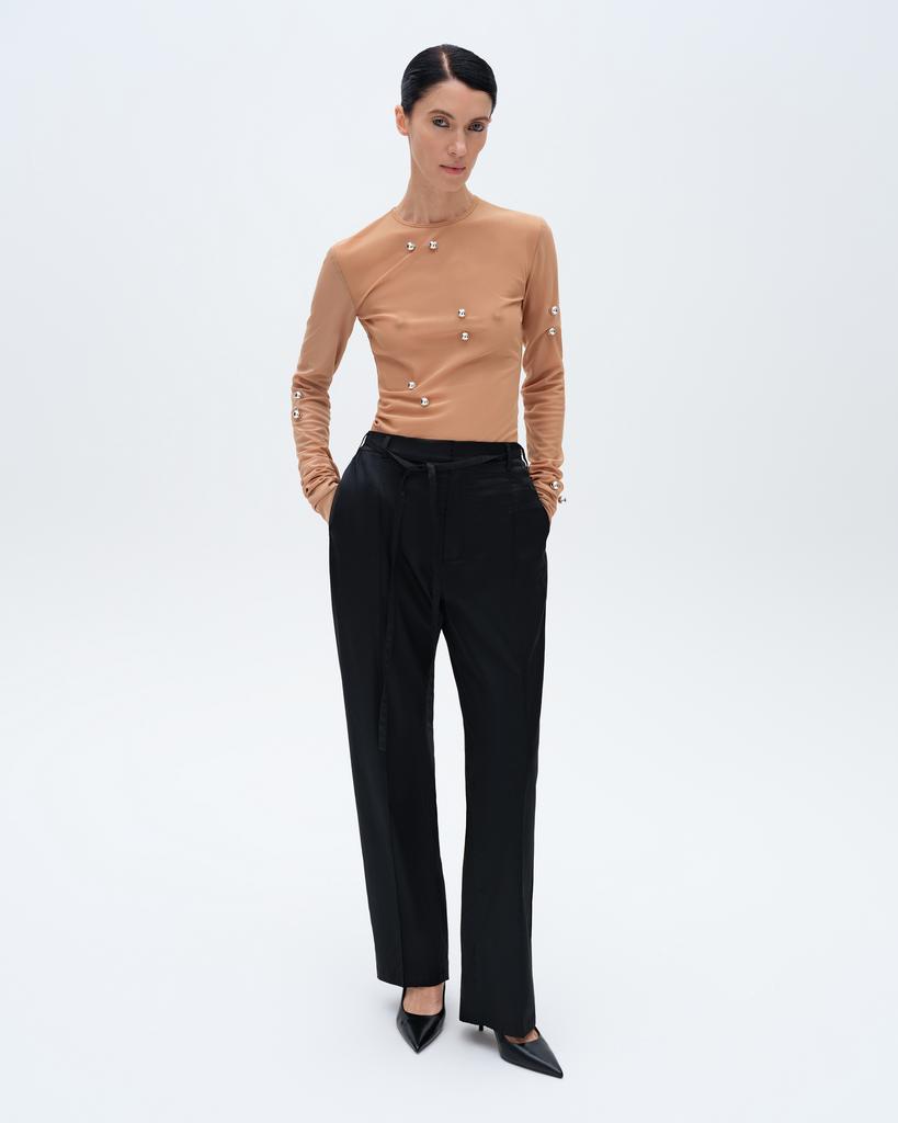 Брюки LIBERTE black sateen Отосион