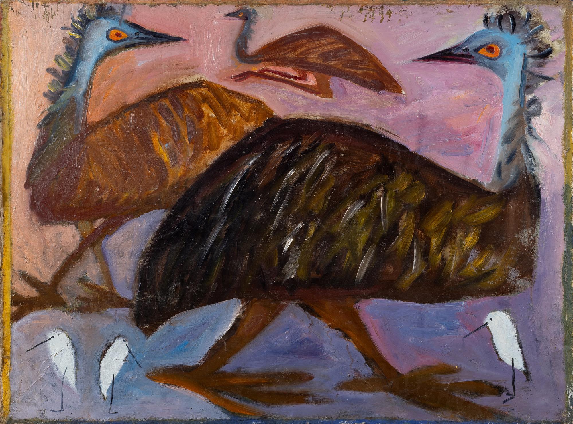 Женя "Дверь" Коновалова "Страусы"